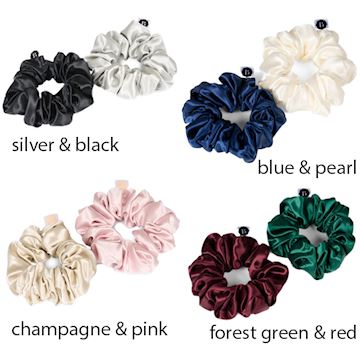 BEAUTY PILLOW LUXURY SILK SCRUNCHIES