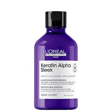 L'OREAL SE KERATIN ALPHA SLEEK SHAMPOO 300ml