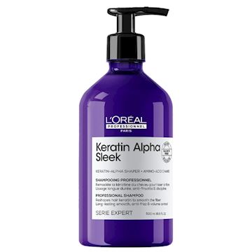 L'OREAL SE KERATIN ALPHA SLEEK SHAMPOO 500ml