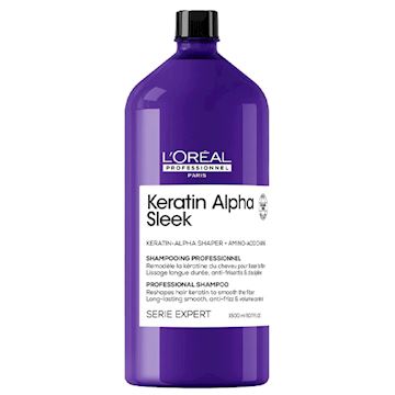 L'OREAL SE KERATIN ALPHA SLEEK SHAMPOO 1500ml