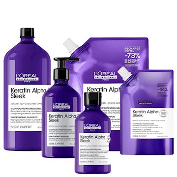 L'OREAL SE KERATIN ALPHA SLEEK SHAMPOO