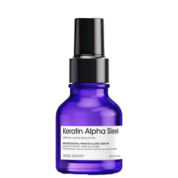 L'OREAL SE KERATIN ALPHA SLEEK SERUM GLASS BOTTLE 50ml