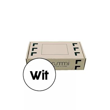 SCRUMMI LUXE WAFFLE TOWELS 80x40cm WIT 50 STUKS