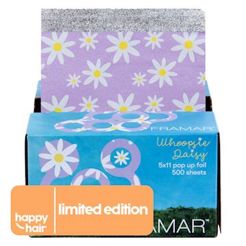 FRAMAR ALUMINIUM FOLIE SHEETS 13x28cm POP UP WHOOPSIE DAISY*