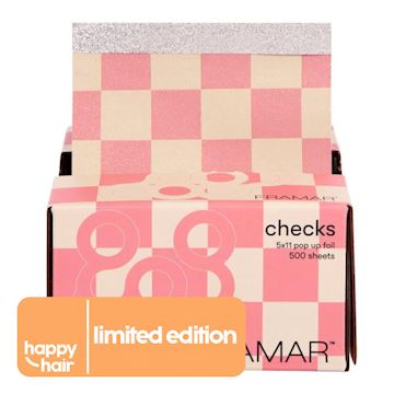 FRAMAR ALUMINIUM FOLIE SHEETS 13x28cm POP UP CHECKS*