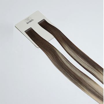 BHBD* TAPE EXTENSIONS STANDARD 60cm KLEUR 6A/12N BALAYAGE