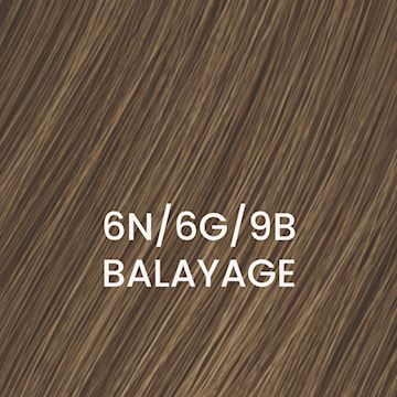 BHBD WEFT 50x25cm 6N/6G/9B BALAYAGE