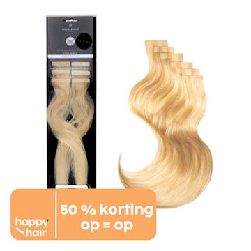 BALMAIN EASY INVISIBLE TAPE HUMAN HAIR  6st 40cm KLEUR 10G*