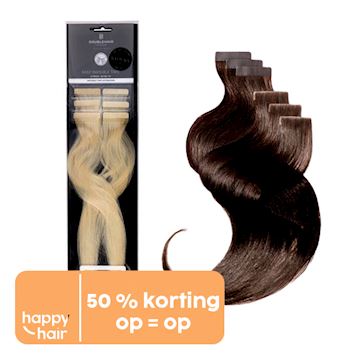 BALMAIN EASY INVISIBLE TAPE HUMAN HAIR  6st 40cm KLEUR 3*