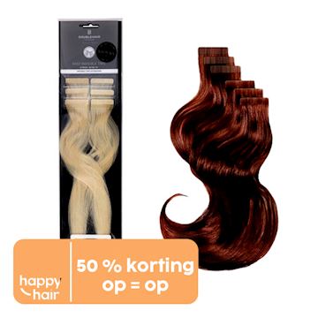 BALMAIN EASY INVISIBLE TAPE HUMAN HAIR  6st 40cm KLEUR 5.RM*