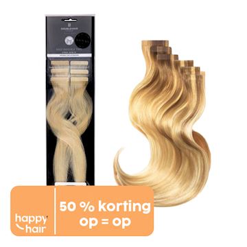 BALMAIN EASY INVISIBLE TAPE HUMAN HAIR 6st 40cm KLEUR 9G.10*