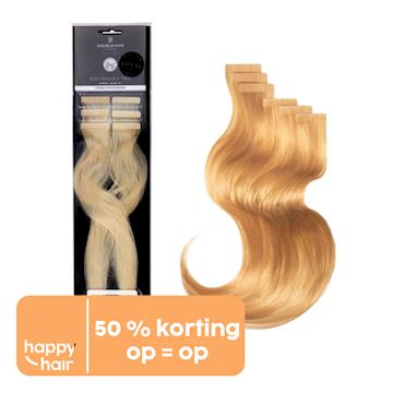 BALMAIN EASY INVISIBLE TAPE HUMAN HAIR  6st 40cm KLEUR 9G*