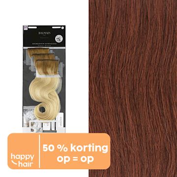 BALMAIN DOUBLEHAIR EXTENSIONS 40cm 3st KLEUR 5RM*