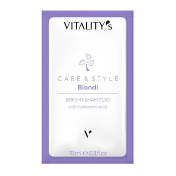 VITALITY'S MARKETING CARE&STYLE BIONDI BRIGHT SHAMPOO 10ml