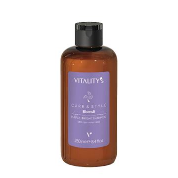 VITALITY'S CARE&STYLE BIONDI PURPLE BRIGHT SHAMPOO 250ml