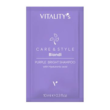 VITALITY'S MARKETING CARE&STYLE BIONDI PURPLE SHAMPOO 10ml