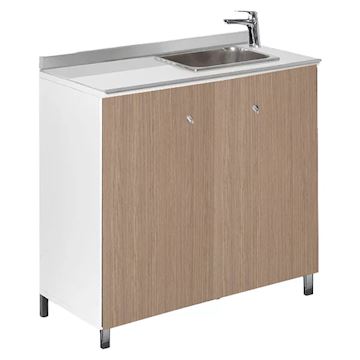 SALON AMBIENCE WO/138-05 SERVICE CENTER 80cm OAK