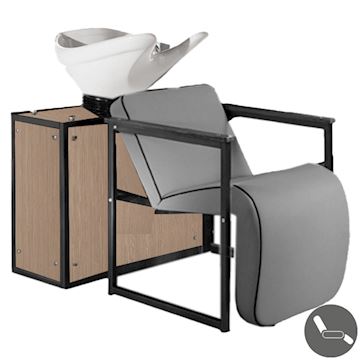 SALON AMBIENCE WU/750/B-05 SOHO WASHUNIT OAK
