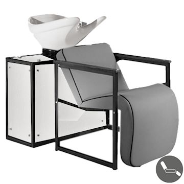 SALON AMBIENCE WU/750/B-06 SOHO WASHUNIT WHITE ASH