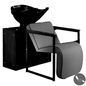 SALON AMBIENCE SOHO WASHUNIT ZWART LEGREST