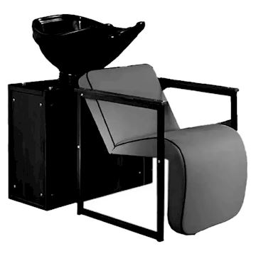 SALON AMBIENCE SOHO WASHUNIT ZWART