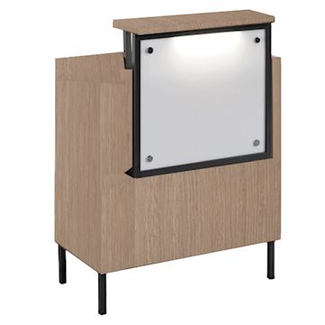 SALON AMBIENCE RD/326-05 INFINITY DESK OAK