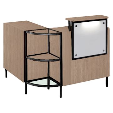 SALON AMBIENCE RD/333-05 INFINITY DESK OAK