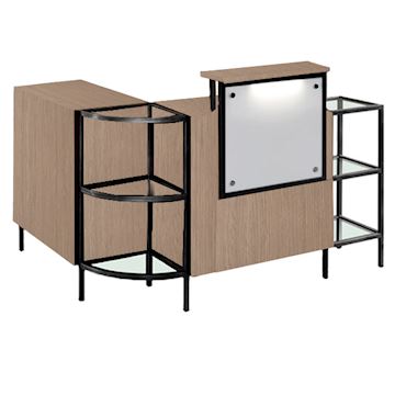 SALON AMBIENCE RD/336-05 INFINITY DESK OAK