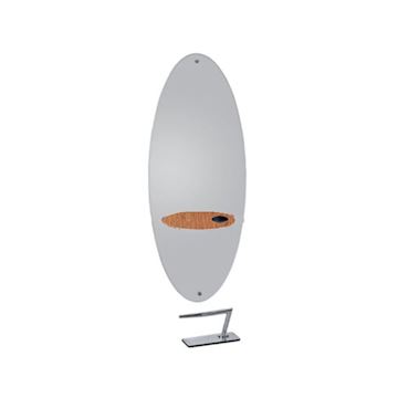SALON AMBIENCE MI/590-03 SPIEGEL MERCURY WOODEN
