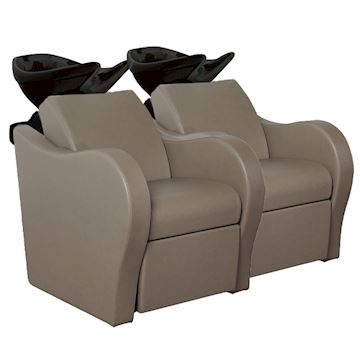 SALON AMBIENCE LUXURY WASHUNIT 2-PLACE MATZWART