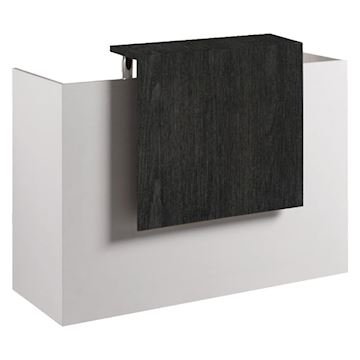 SALON AMBIENCE RD/038-02 DESK MILLENNIUM BLACK ASH