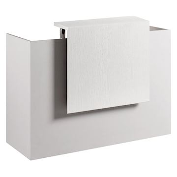 SALON AMBIENCE RD/038-06 DESK MILLENNIUM WHITE ASH