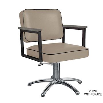 SALON AMBIENCE CH/190-4-03 STOEL MADISON CEMENT GREY