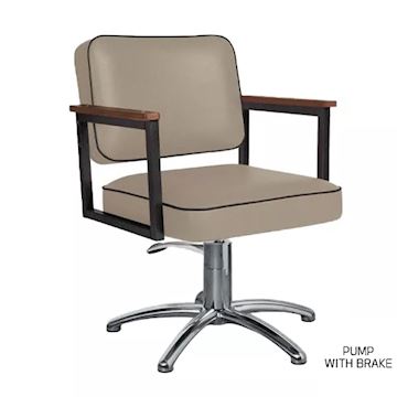 SALON AMBIENCE CH/190-4-04 STOEL MADISON MOKA
