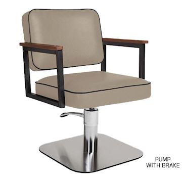 SALON AMBIENCE CH/190-4/S-04 STOEL MADISON MOKA