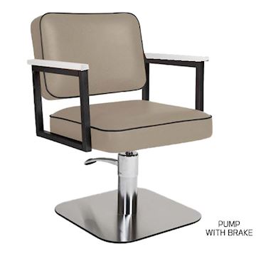 SALON AMBIENCE CH/190-4/S-06 STOEL MADISON WHITE ASH