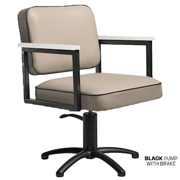 SALON AMBIENCE CH/190-4N-06 STOEL MADISON WHITE ASH