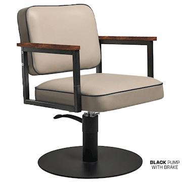 SALON AMBIENCE CH/190-4/RN-04 STOEL MADISON MOKA