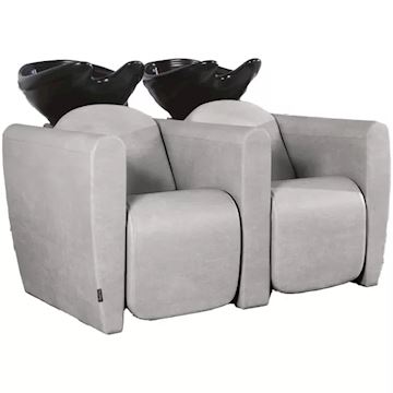 SALON AMBIENCE LEGEND WASHUNIT 2-PLACE ZWART