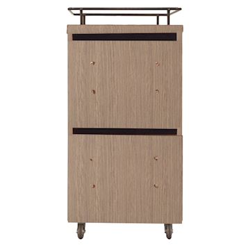 SALON AMBIENCE TR/50-05 TOWER TROLLEY/WERKWAGEN OAK