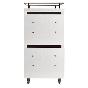 SALON AMBIENCE TR/50-06 TOWER TROLLEY/WERKWAGEN WHITE ASH