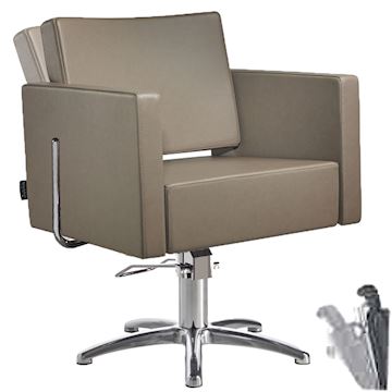 SALON AMBIENCE SH/894-2 SQUARE STOEL POMP 2 JAAR GARANTIE