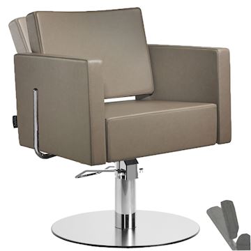 SALON AMBIENCE SH/893-2/R SQUARE STOEL POMP 2 JAAR GARANTIE