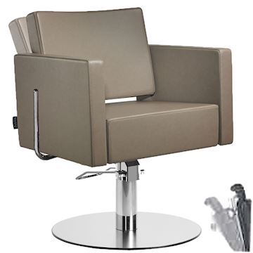 SALON AMBIENCE SH/894-2/R SQUARE STOEL POMP 2 JAAR GARANTIE