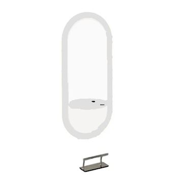 SALON AMBIENCE MI/630-03-06 ECLIPSE SPIEGEL WHITE ASH