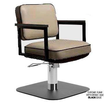 SALON AMBIENCE CH/190-2/SN-02 MADISON STOEL BLACK ASH