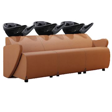 SALON AMBIENCE WU/830/N LUNAWASH WASHUNIT 3-PLACE ZWART