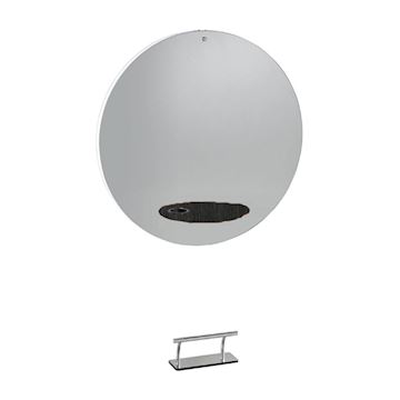 SALON AMBIENCE MI/495-03-02 KAPTAFEL PLANET BLACK ASH