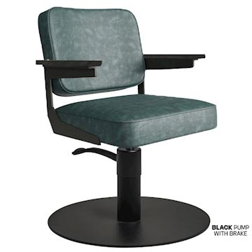 SALON AMBIENCE CH/250-4/RN-02 MAIDEN STOEL BLACK ASH