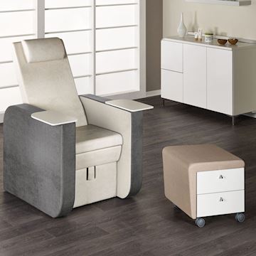 SALON AMBIENCE MEDICAL MB/PC160 PRESTIGE PEDICURESTOEL